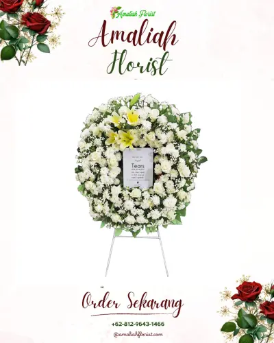 Krans Bunga Duka Cita di Bandungan